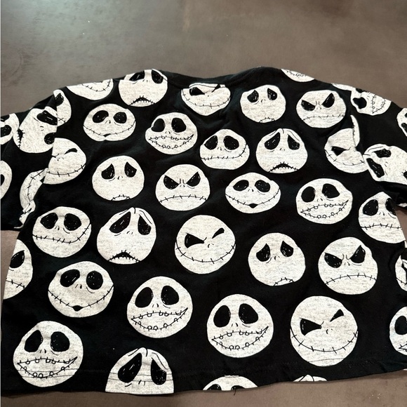 Disney Black and White Crop Top - Picture 2 of 4